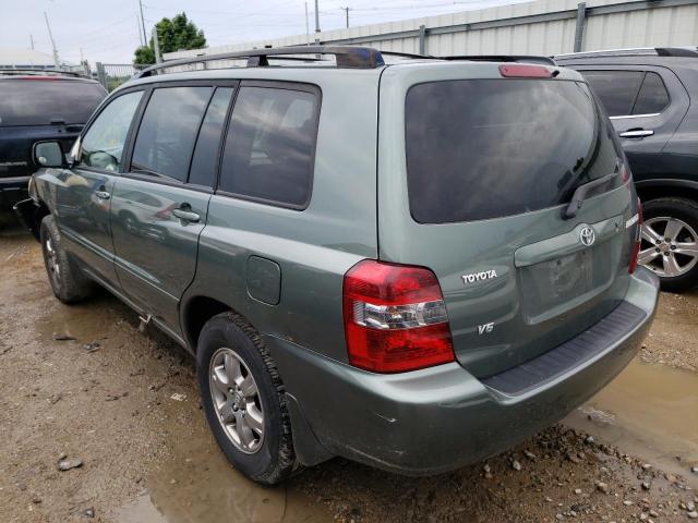 Photo 3 from auction – 2005 TOYOTA HIGHLANDER with VIN JTEGP21A350063593