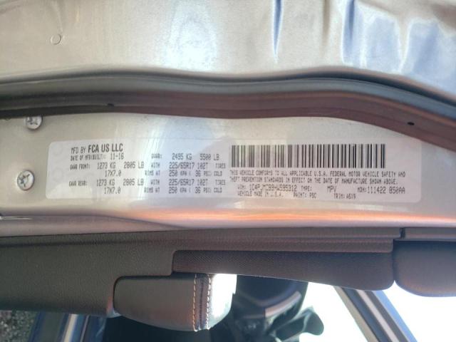 Photo 10 from auction – 2017 JEEP CHEROKEE L with VIN 1C4PJMCB9HW595312