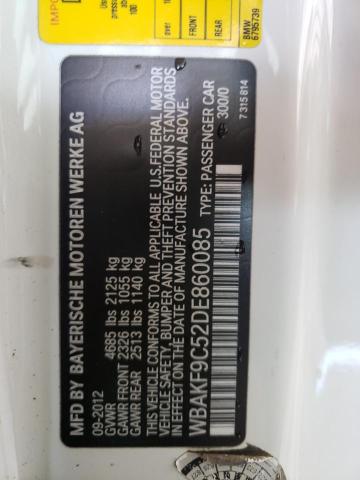 Zdjęcie 10 z aukcji – 2013 BMW 335 XI z VIN WBAKF9C52DE860085