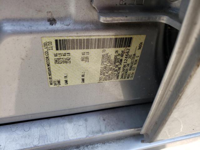 Photo 10 from auction – 2011 NISSAN ALTIMA BAS with VIN 1N4AL2AP3BC124662