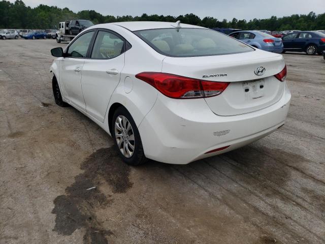Photo 3 from auction – 2012 HYUNDAI ELANTRA GL with VIN 5NPDH4AE4CH076856