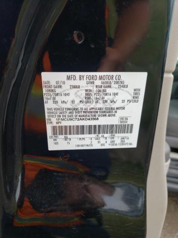 Photo 10 from auction – 2010 FORD ESCAPE XLS with VIN 1FMCU9C72AKD43568
