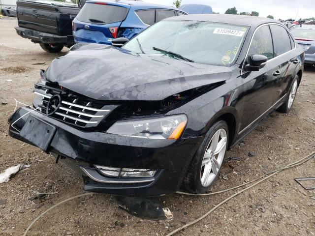 Photo 2 from auction – 2013 VOLKSWAGEN PASSAT SEL with VIN 1VWCM7A38DC081334