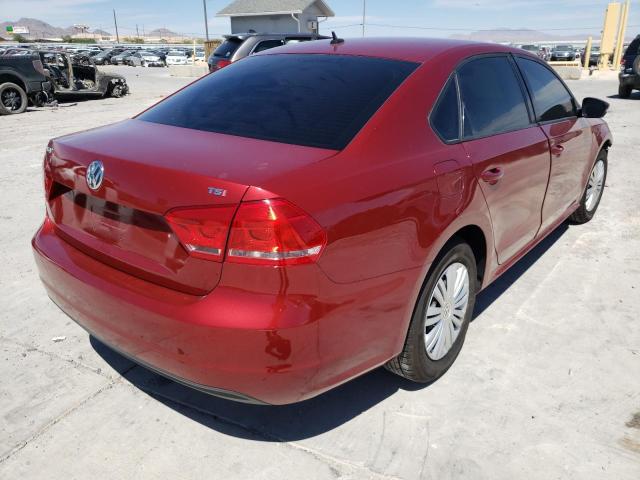 Photo 4 from auction – 2015 VOLKSWAGEN PASSAT S with VIN 1VWAT7A35FC077996