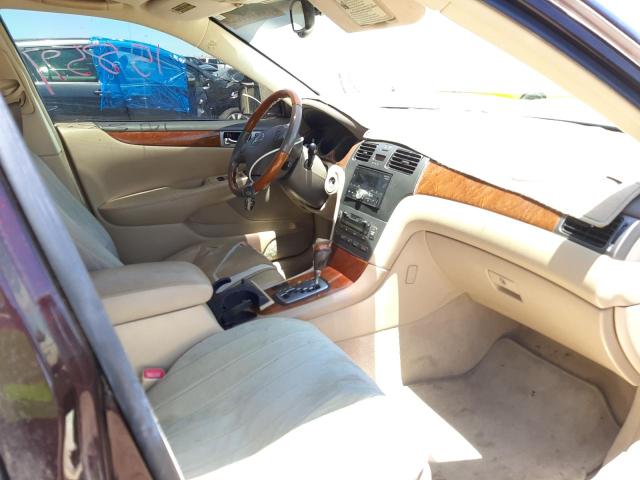 Photo 5 from auction – 2005 LEXUS ES 330 with VIN JTHBA30G855079303