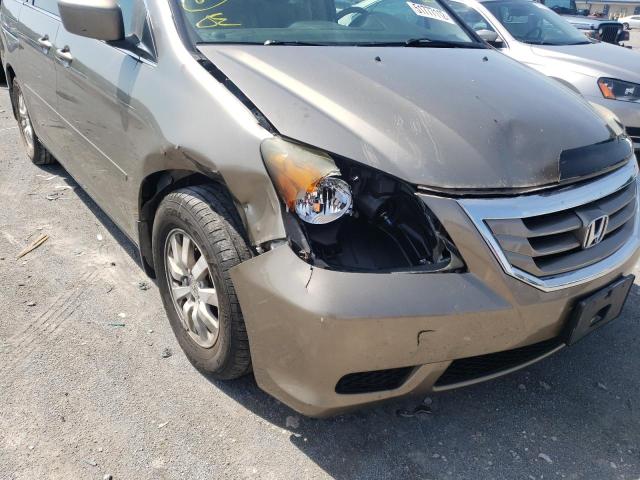 Photo 9 from auction – 2010 HONDA ODYSSEY EX with VIN 5FNRL3H70AB047291