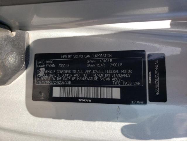 Photo 10 from auction – 2008 VOLVO C30 T5 with VIN YV1MK672782067226