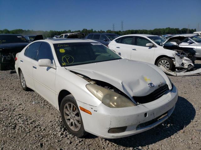 LEXUS ES 300 2003 with VIN JTHBF30G336020619 - Photo from auction