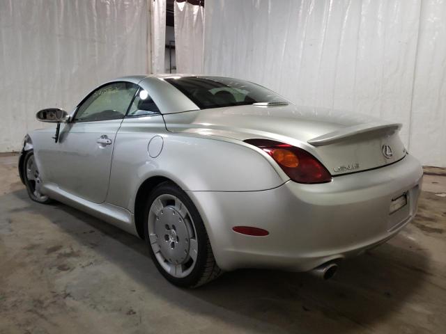 Photo 3 from auction – 2003 LEXUS SC 430 with VIN JTHFN48Y130044556