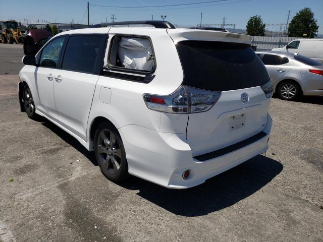 Photo 3 from auction – 2015 TOYOTA SIENNA SPO with VIN 5TDXK3DC5FS615440