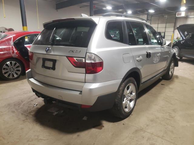 Photo 4 from auction – 2008 BMW X3 3.0SI with VIN WBXPC93458WJ08943