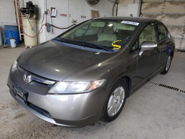 Photo 2 from auction – 2007 HONDA CIVIC HYBR with VIN JHMFA36257S003409