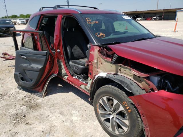 Photo 9 from auction – 2020 TOYOTA HIGHLANDER with VIN 5TDGZRAH6LS506544