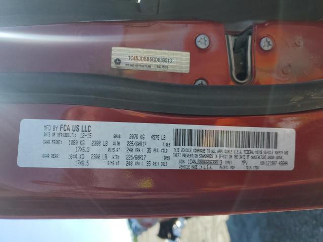Photo 10 from auction – 2016 JEEP COMPASS SP with VIN 1C4NJDBB6GD639513