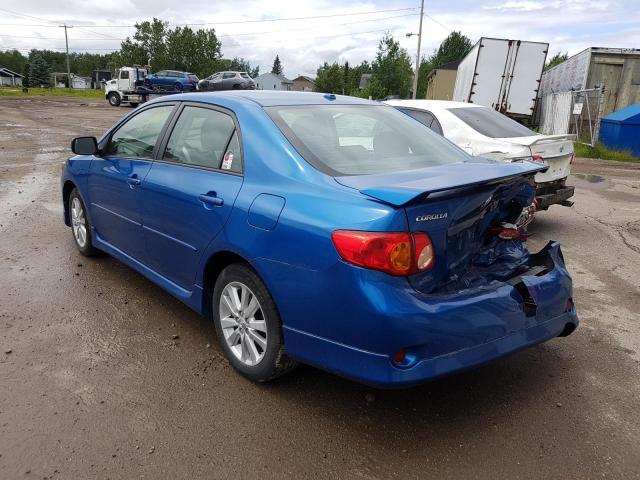 Photo 3 from auction – 2009 TOYOTA COROLLA BA with VIN 2T1BU40E19C135409