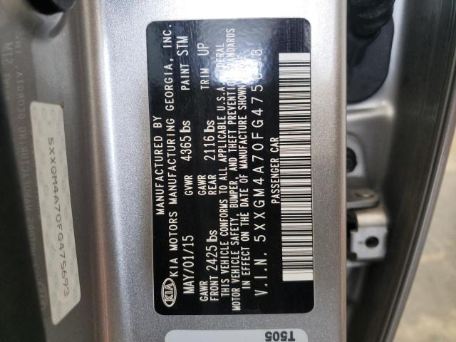 Photo 10 from auction – 2015 KIA OPTIMA LX with VIN 5XXGM4A70FG475693