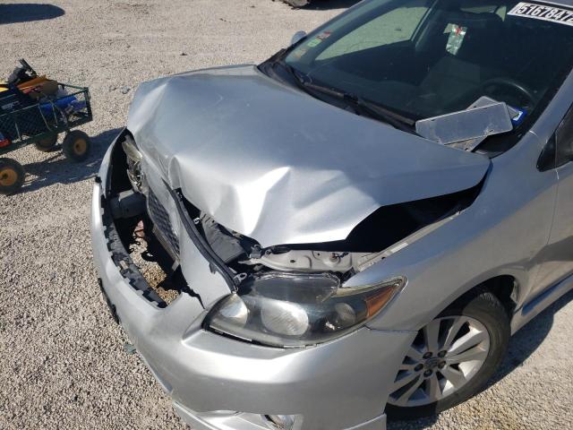 Photo 9 from auction – 2009 TOYOTA COROLLA BA with VIN 1NXBU40E99Z112863
