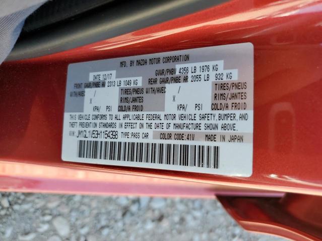 Photo 10 from auction – 2017 MAZDA 6 TOURING with VIN JM1GL1V53H1154398