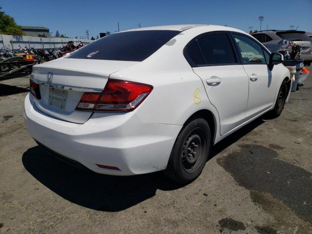 Photo 4 from auction – 2013 HONDA CIVIC LX with VIN 19XFB2F50DE231349