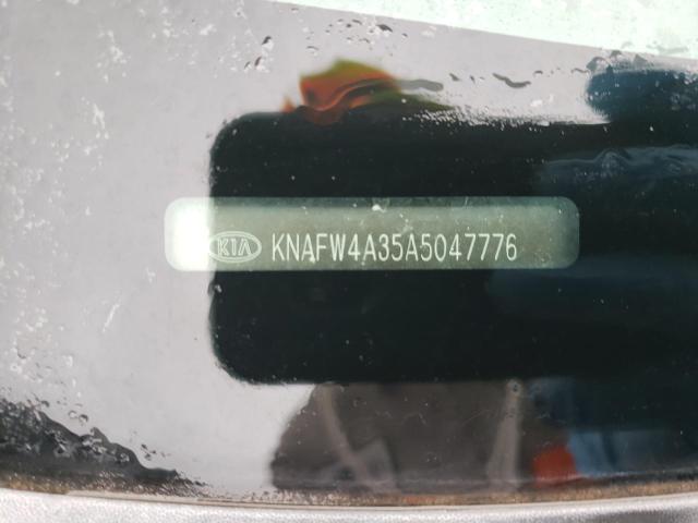 Photo 10 from auction – 2010 KIA FORTE SX with VIN KNAFW4A35A5047776