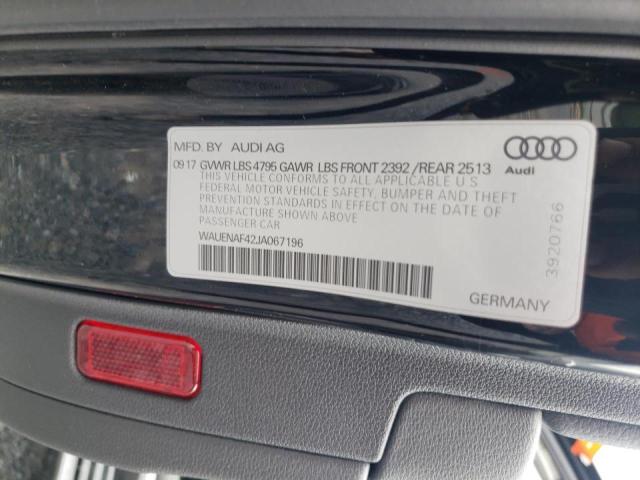 Zdjęcie 10 z aukcji – 2018 AUDI A4 PREMIUM z VIN WAUENAF42JA067196