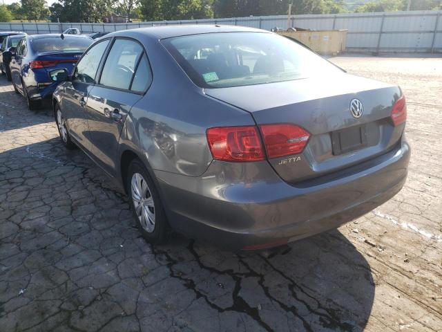Photo 3 from auction – 2012 VOLKSWAGEN JETTA BASE with VIN 3VW1K7AJ4CM314795