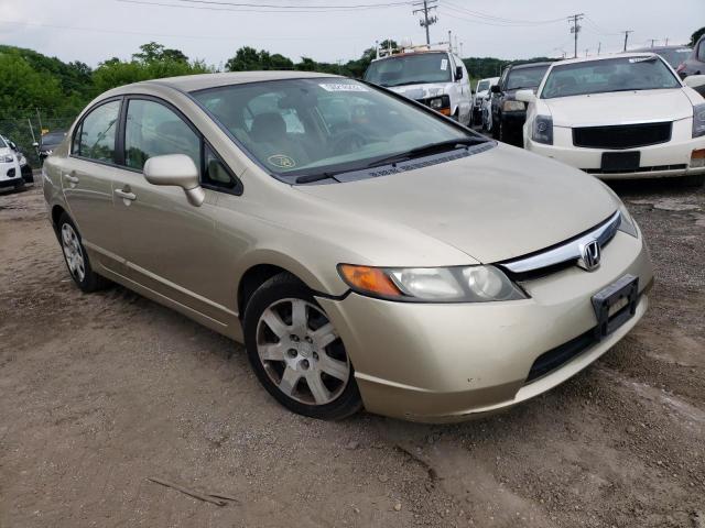 HONDA CIVIC LX 2007 with VIN 1HGFA16587L092369 - Photo from auction