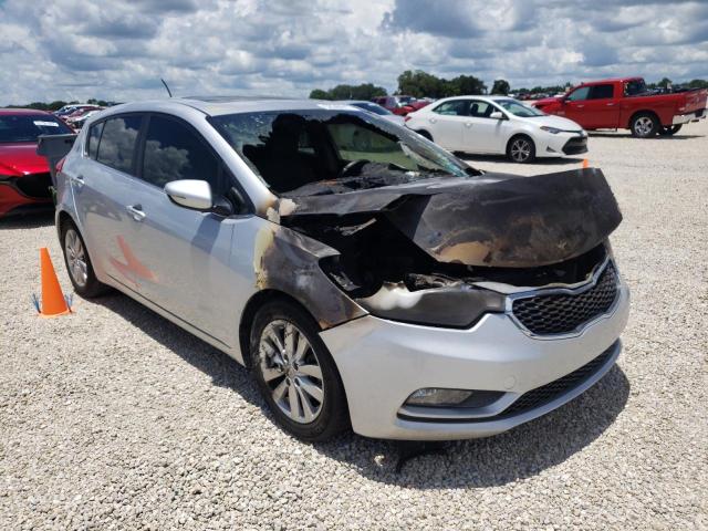KIA FORTE EX 2015 with VIN KNAFX5A8XF5325531 - Photo from auction