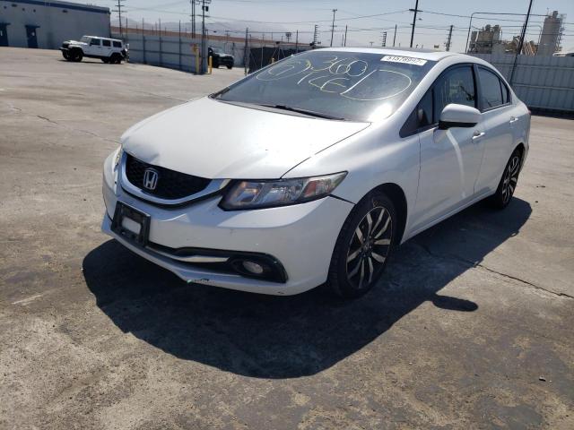 Photo 2 from auction – 2014 HONDA CIVIC EXL with VIN 19XFB2F90EE210893