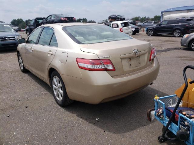 Photo 3 from auction – 2011 TOYOTA CAMRY BASE with VIN 4T1BF3EK9BU229061