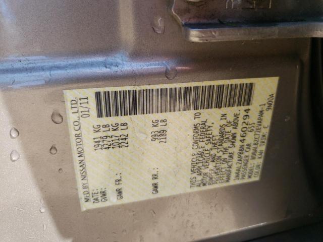 Photo 10 from auction – 2011 NISSAN ALTIMA BAS with VIN 1N4AL2AP8BN460294