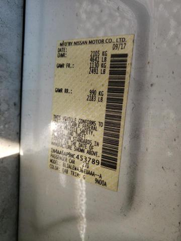 Photo 10 from auction – 2017 NISSAN MAXIMA 3.5 with VIN 1N4AA6AP9HC453789