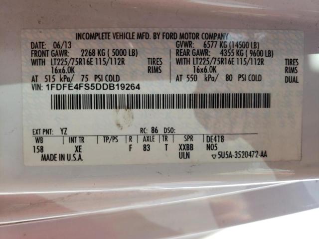 Photo 10 from auction – 2014 FORD ECONOLINE with VIN 1FDFE4FS5DDB19264