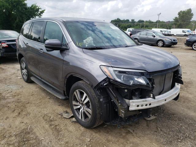 HONDA PILOT EXL 2018 with VIN 5FNYF6H57JB043418 - Photo from auction