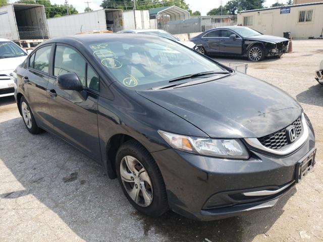 Photo 1 from auction – 2013 HONDA CIVIC LX with VIN 2HGFB2F52DH301830