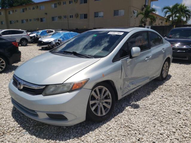 Photo 2 from auction – 2012 HONDA CIVIC EX with VIN 2HGFB2F84CH589651