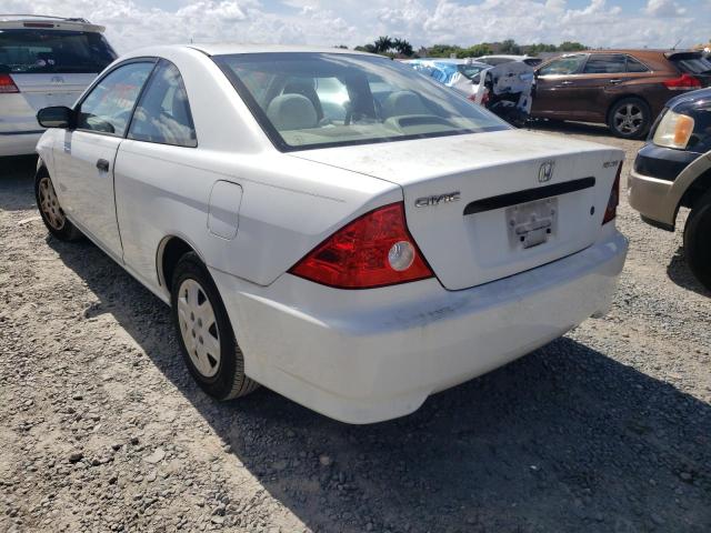 Photo 3 from auction – 2005 HONDA CIVIC DX V with VIN 1HGEM22395L029324