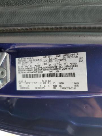 Photo 10 from auction – 2013 FORD ESCAPE SE with VIN 1FMCU9G98DUB12002