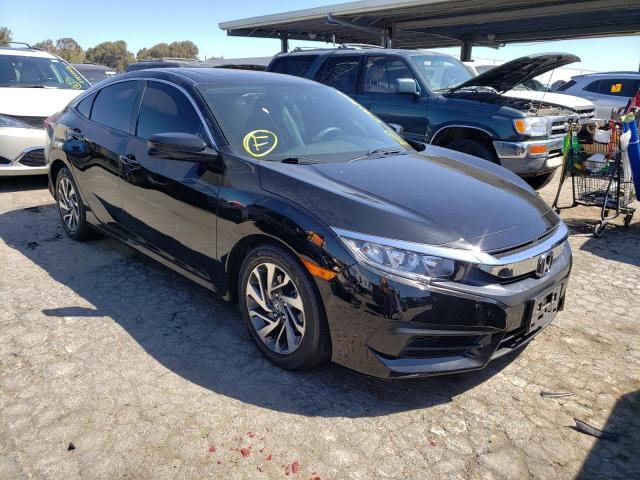 HONDA CIVIC EX 2017 with VIN 19XFC2F7XHE233341 - Photo from auction