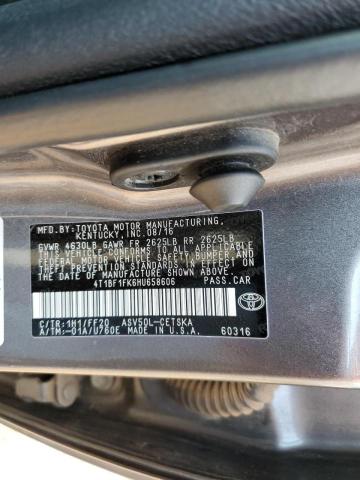 Photo 10 from auction – 2017 TOYOTA CAMRY LE with VIN 4T1BF1FK6HU658606