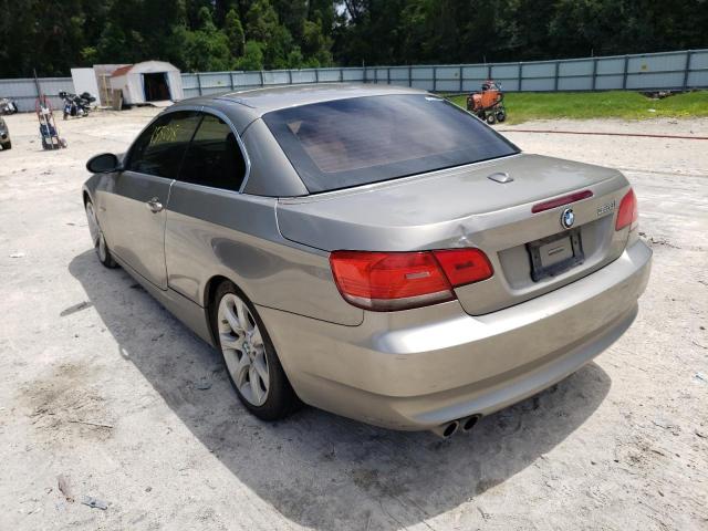 Photo 3 from auction – 2008 BMW 328 I with VIN WBAWL13508PX22034