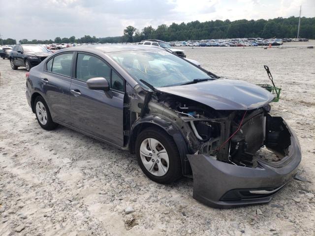 HONDA CIVIC LX 2014 with VIN 19XFB2F57EE043560 - Photo from auction