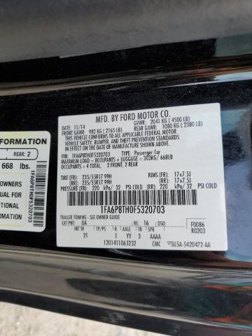 Photo 10 from auction – 2015 FORD MUSTANG with VIN 1FA6P8TH0F5320703