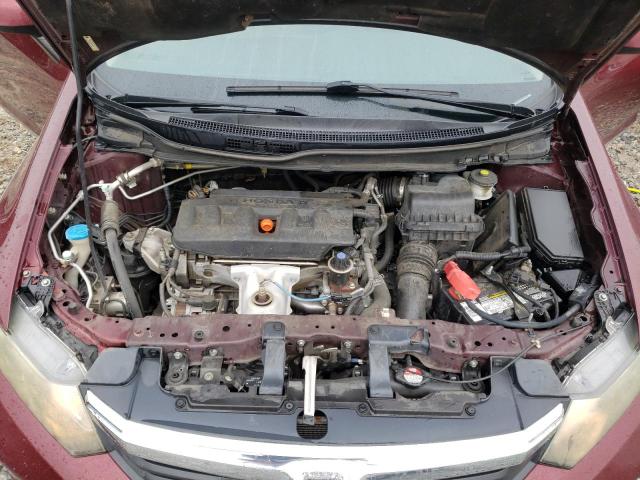 Photo 7 from auction – 2012 HONDA CIVIC with VIN 2HGFB2F58CH589092