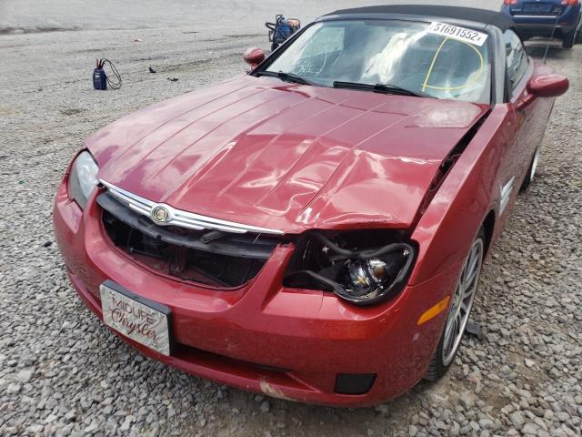Photo 9 from auction – 2006 CHRYSLER CROSSFIRE with VIN 1C3AN55L26X069783