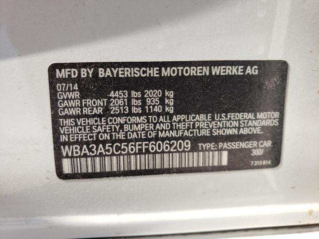 Photo 10 from auction – 2015 BMW 328 I with VIN WBA3A5C56FF606209