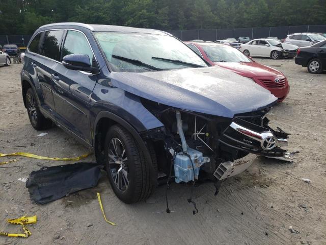 TOYOTA HIGHLANDER 2016 with VIN 5TDJKRFH3GS238707 - Photo from auction
