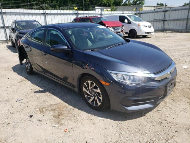 HONDA CIVIC EX 2018 with VIN 2HGFC2F75JH555171 - Photo from auction