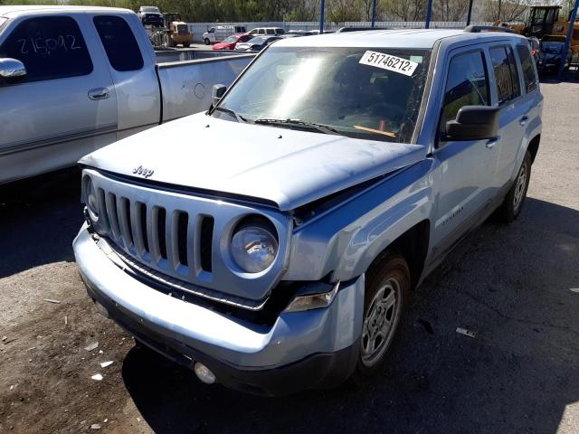 Photo 2 from auction – 2013 JEEP PATRIOT SP with VIN 1C4NJRBB5DD113754