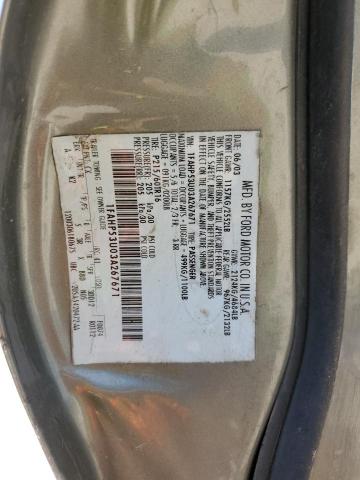 Photo 10 from auction – 2003 FORD TAURUS SE with VIN 1FAFP53UX3G222709